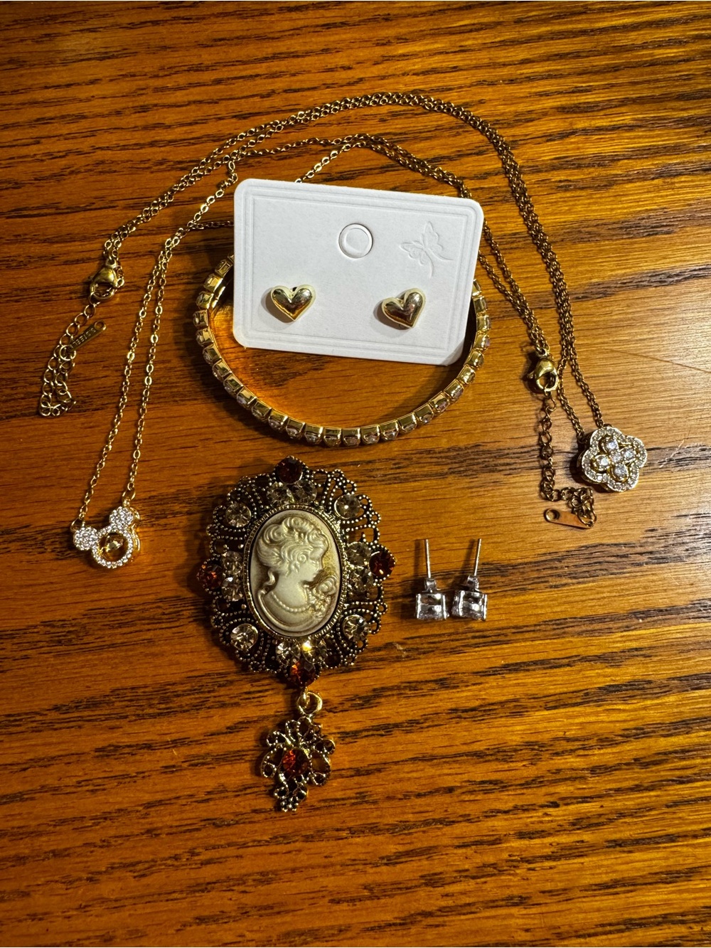 Lot of Gold-Tone Jewelry